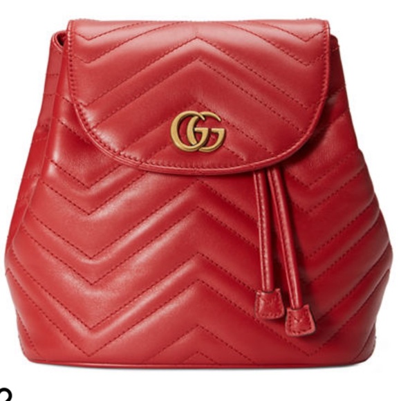 Beautiful GG Marmont  chevron-quilted leather bag main image 8